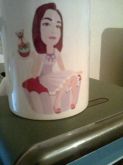 Caneca de porcelana personalizada